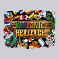 Hispanic Heritage Flags Heavyweight Sweatshirt | Teevron