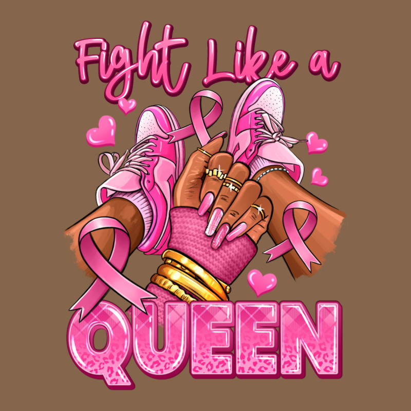 Survivor Queen Breast Cancer Afro Girl Sneakers Premium Tee by RanaPortraitStore | Teevron