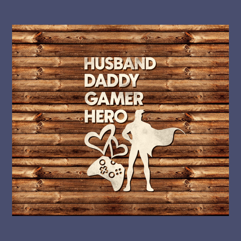 Husband Daddy Gamer Hero Vintage Tee by TumblerDesignByShophia | Teevron
