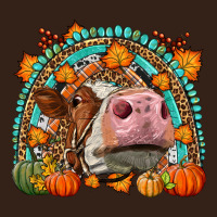 Fall Cow Rainbow Heavy Core Tee | Teevron