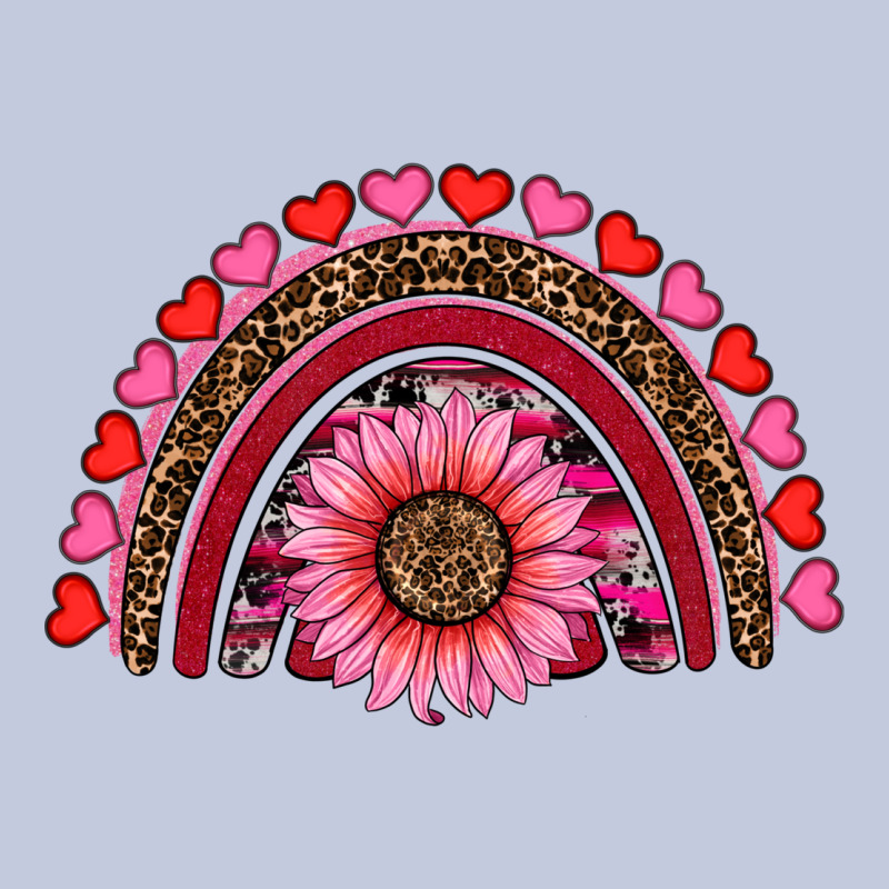 Valentine's Day Sunflower Rainbow Long Sleeve Tee by RanaPortraitStore | Teevron