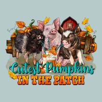Fall Cutest Pumpkin In The Patch Pig Heavy Core Tee | Teevron