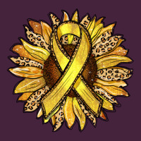Child Cancer Awareness Sunflower Premium Tee | Teevron