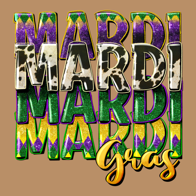 Cowhide Mardi Gras Vintage Hoodie by CowGirlArtShop | Teevron