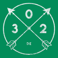 Delaware Area Code 302 State Pride Souvenir Gift Arrow Urban Hoodie | Teevron