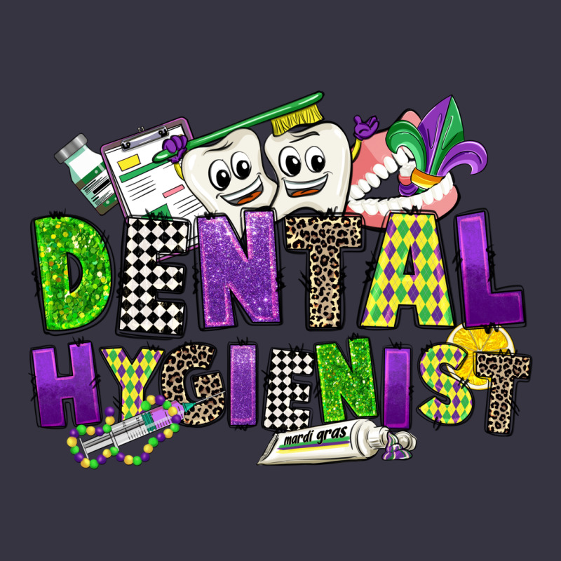Dental Hygienest Mardi Gras Vintage Hoodie by CowGirlArtShop | Teevron