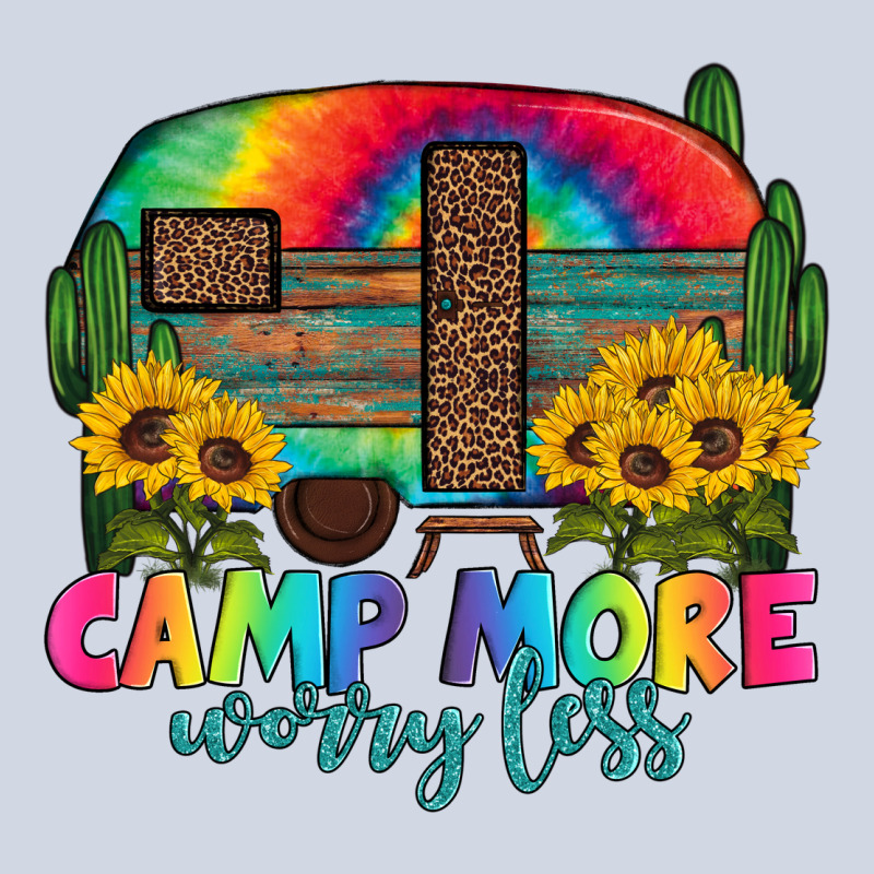 Camp More Worry Less With Caravan Premium Sweatshirt by Artiststas | Teevron