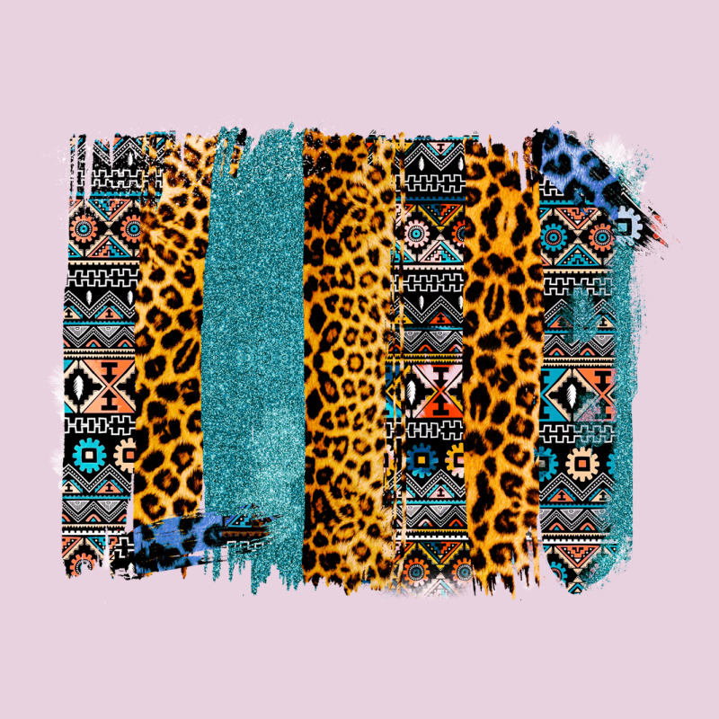 Aztec Leopard Glitter Brushstrokes Ladies Tee by Bettercallsaul | Teevron