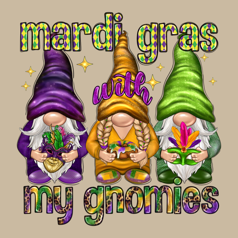 Mardi Gras With My Gnomies Long Sleeve Tee by HowdyJamesFarm | Teevron
