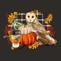 Fall Barn Owl Heavy Core Tee | Teevron
