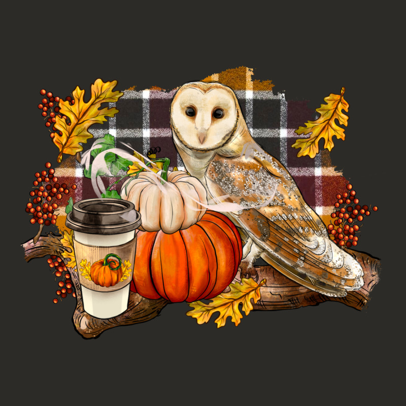 Fall Barn Owl Heavy Core Tee by LillyAllenDesigns | Teevron