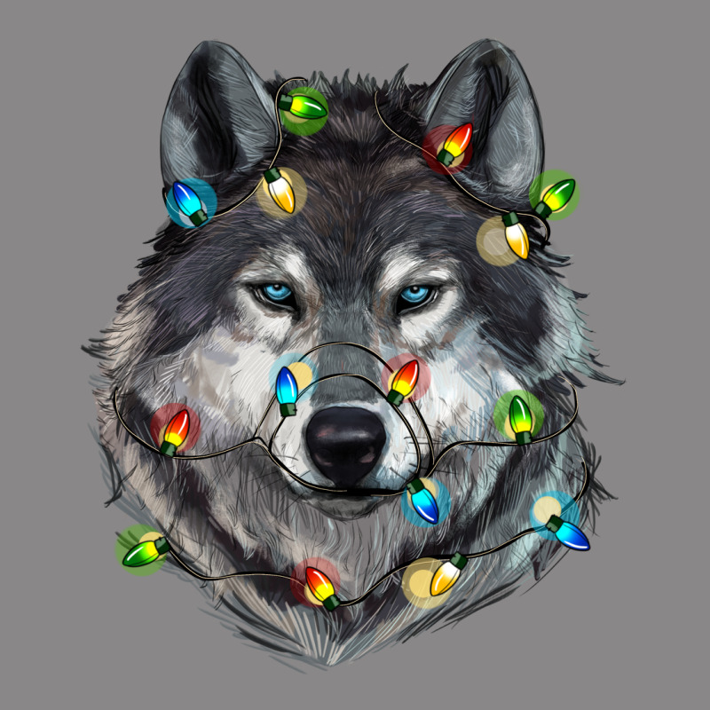 Christmas With Wolf Vintage Tee by RanaPortraitStore | Teevron