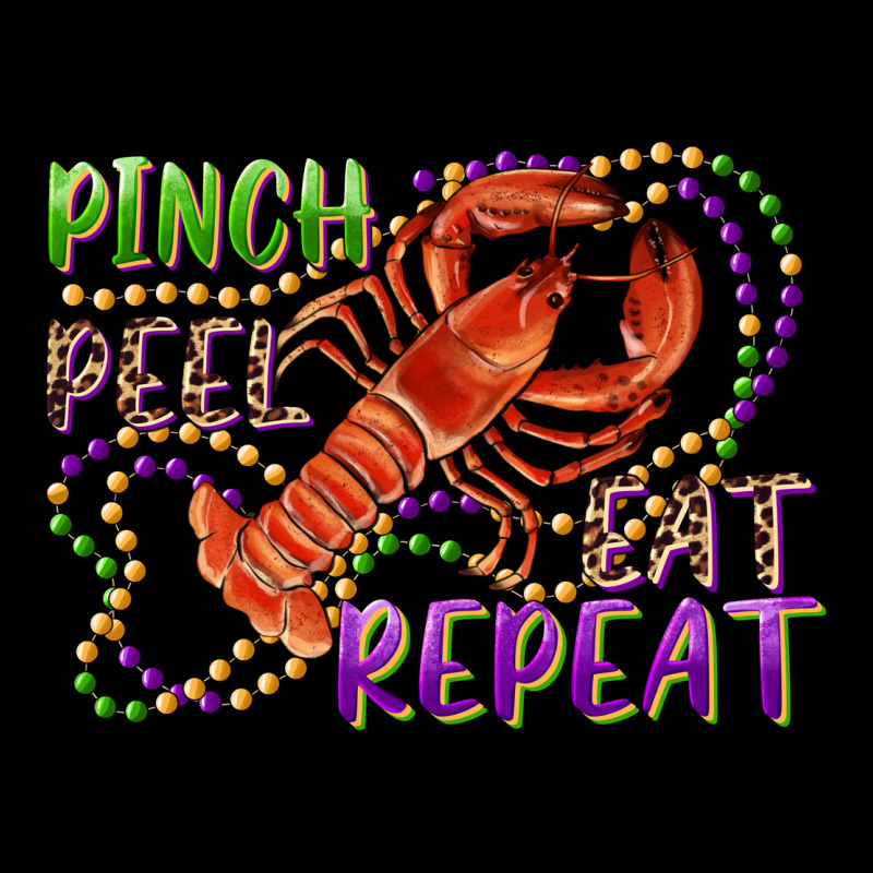 Pinch Peel Eat Repeat Crawfish Ladies Tee by RanaPortraitStore | Teevron