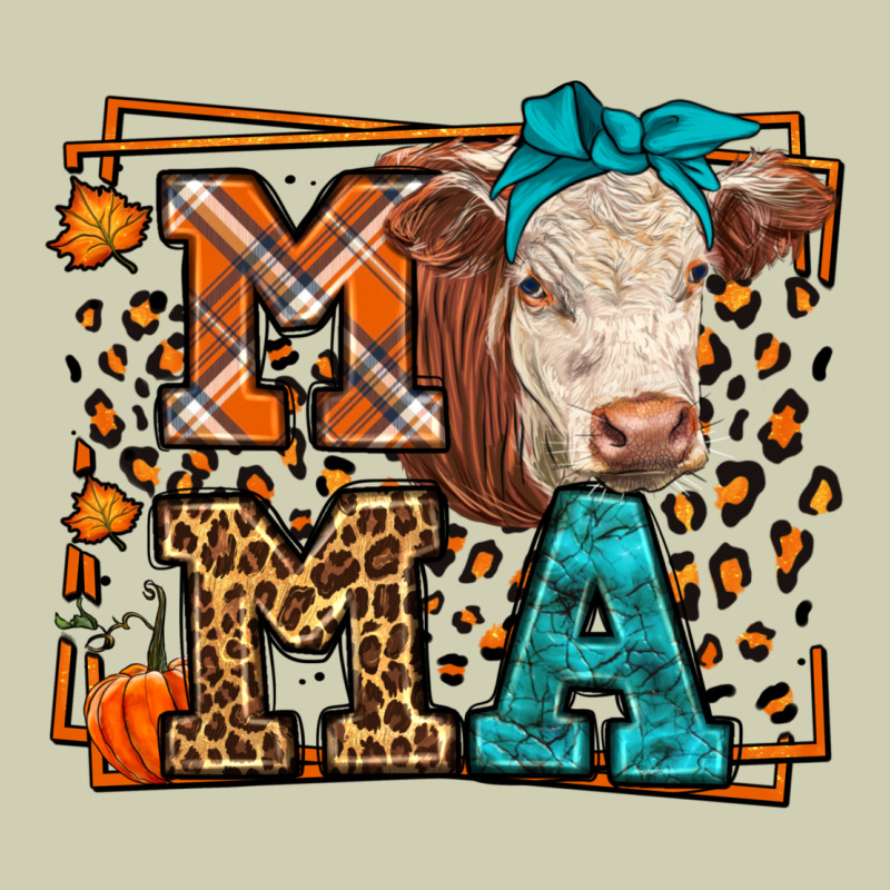 Western Fall Cow Mama Heavy Core Tee by LillyAllenDesigns | Teevron