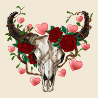 Valentines Bull Skull Premium Tee | Teevron