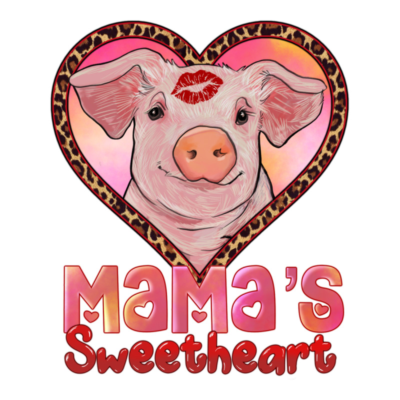 Mamas Sweetheart Baby Pig Premium Tee by RanaPortraitStore | Teevron