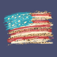 American Flag With Leopard Vintage Tee | Teevron