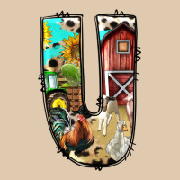 Farm Life Alphabet Lowercase Letters U Heavyweight Sweatshirt | Teevron