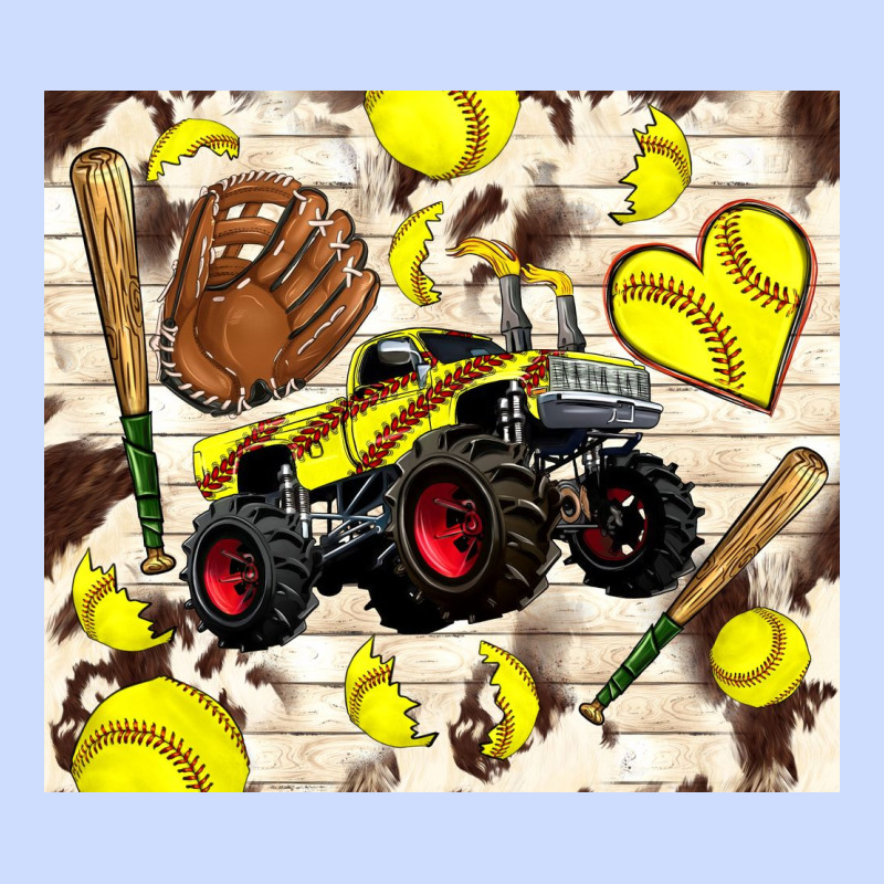 Softball Crusher Urban Heavy Tee by TumblerDesignByShophia | Teevron
