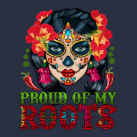 Sugar Skull Woman Proud Of My Roots Heavyweight Sweatshirt | Teevron