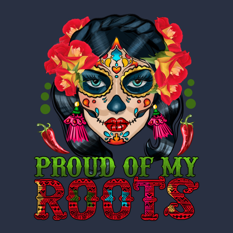 Sugar Skull Woman Proud Of My Roots Heavyweight Sweatshirt by BundleAndBundleShop | Teevron