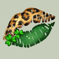 St. Patricks Day Leopard Lips Ladies Tee | Teevron