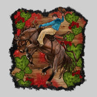 Valentines Day Cowboy Cactus Rose Premium Tee | Teevron