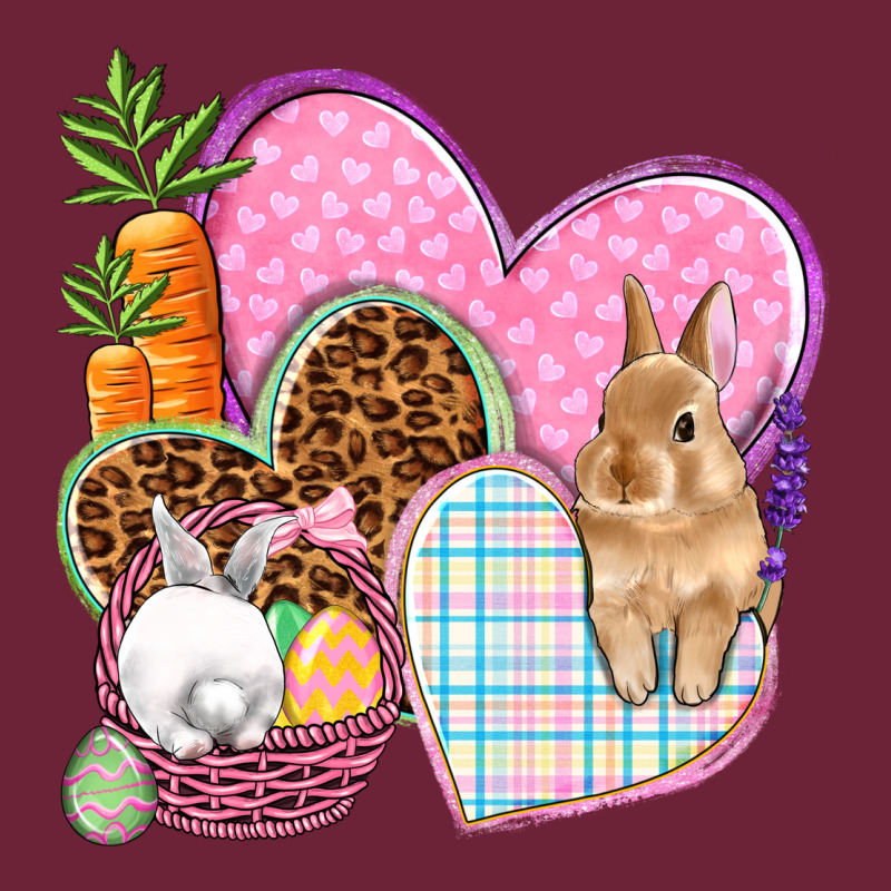 Easter Hearts Easter Day Long Sleeve Tee by HowdyJamesFarm | Teevron