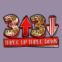 Three Up Three Down Baseball Classic Tee | Teevron