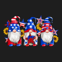 American Flag Gnomes Sunflowers Star Heavyweight Hoodie | Teevron