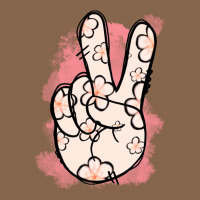 Floral Peace Sign Premium Tee | Teevron
