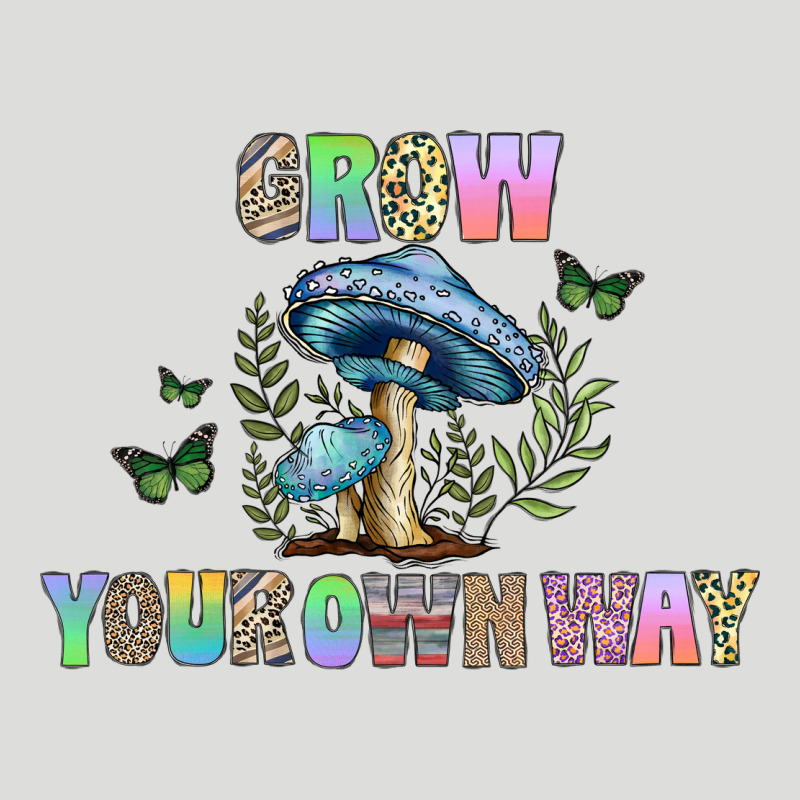 Grow Your Own Way Zipper Hoodie by CowhideDigitalArt | Teevron
