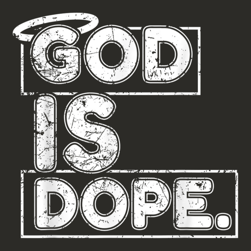 God Is Dope Gift For Faithful Christians Heavy Core Tee by minhPixels | Teevron