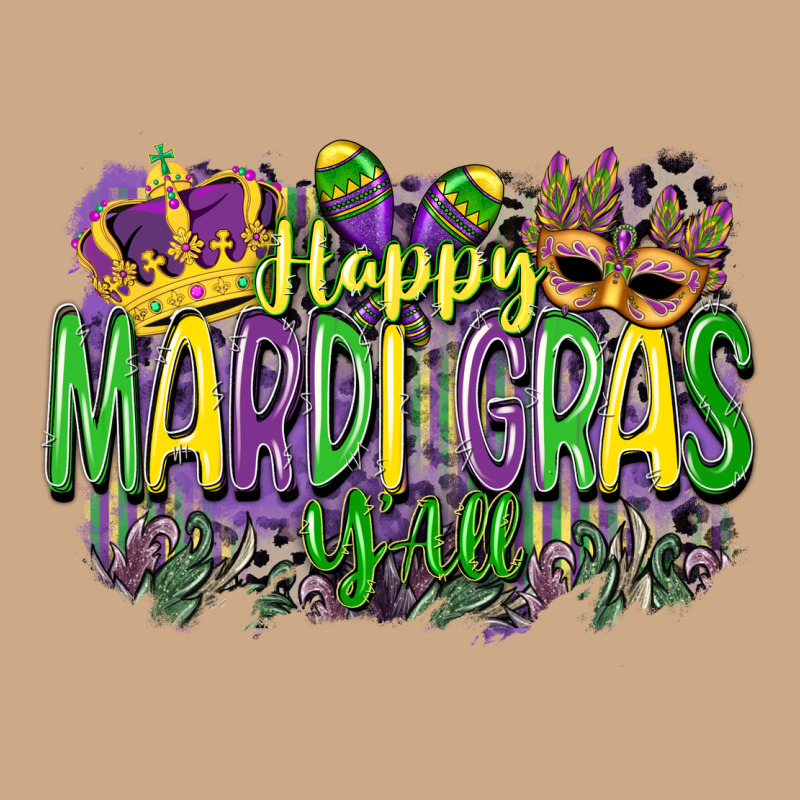 Happy Mardi Gras Yall Vintage Hoodie by CowGirlArtShop | Teevron
