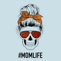 Glitter Western Patterned Mom Skull Ladies Tee | Teevron