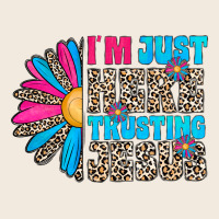 Im Just Here Trusting Jesus Zipper Hoodie | Teevron