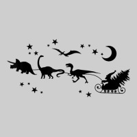 Christmas Santa Dinosaur Sleigh Ride T Rex Funny Gift T Shirt Premium Tee | Teevron