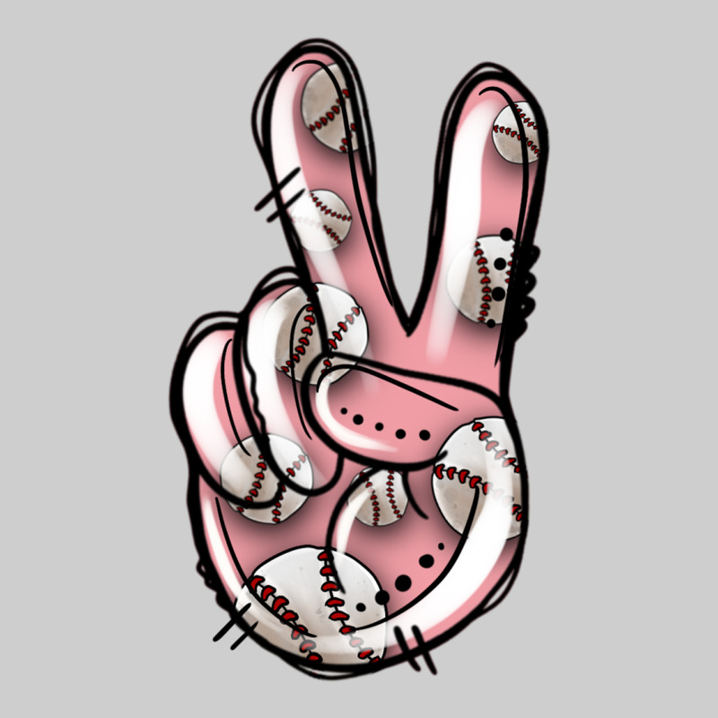 Baseball Peace Sign Premium Tee by Jasminsmagicworld | Teevron
