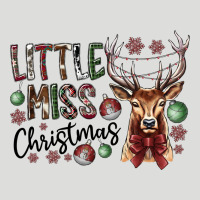 Little Miss Christmas Zipper Hoodie | Teevron