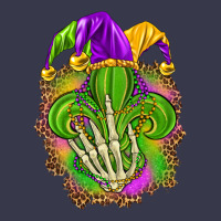 Mardi Gras With Skeleton Hand Long Sleeve Tee | Teevron