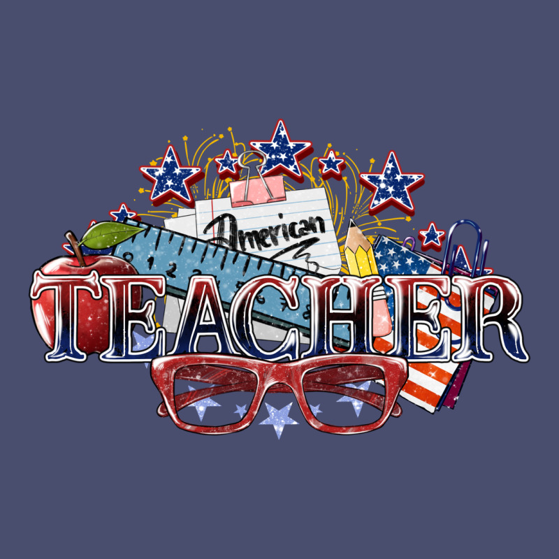 American Teacher 4th Of July Vintage Tee by HowdyJamesFarm | Teevron