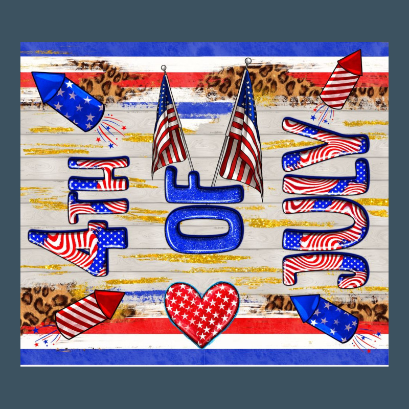 4 Th Of July Urban Heavy Tee by TumblerDesignByShophia | Teevron