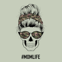 Feminine Camouflage Patterned Mom Skull Ladies Tee | Teevron