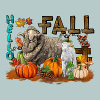 Hello Fall Merino Wool Sheep Heavy Core Tee | Teevron