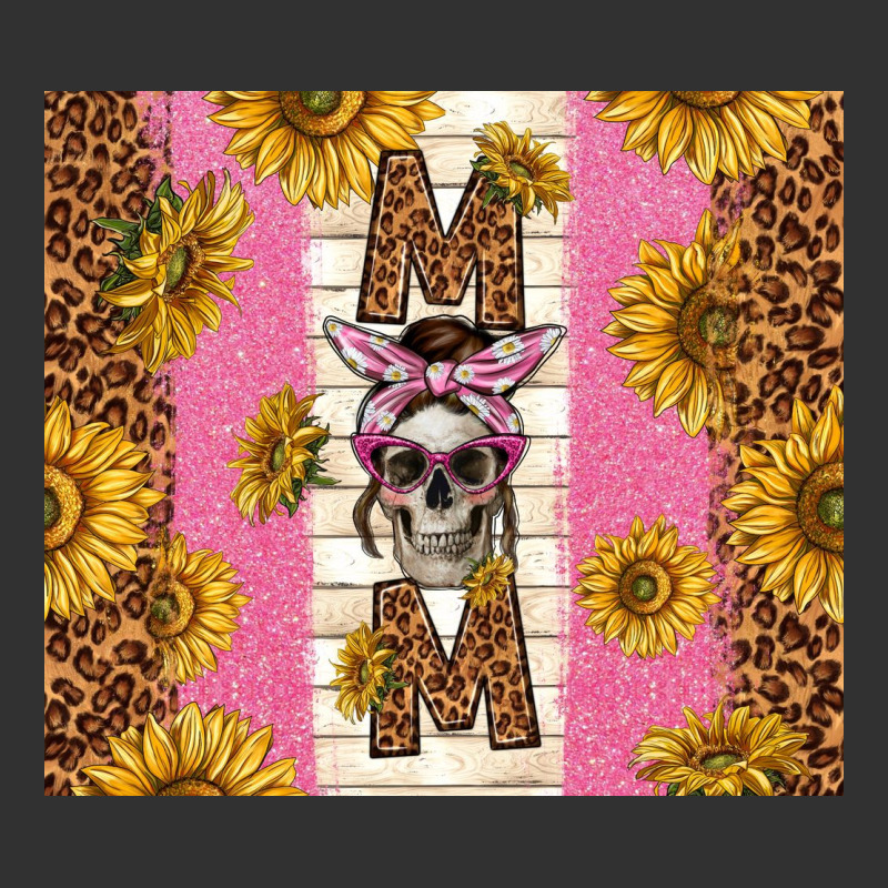 Skull Mom Sunflowers Urban Heavy Tee by TumblerDesignByShophia | Teevron