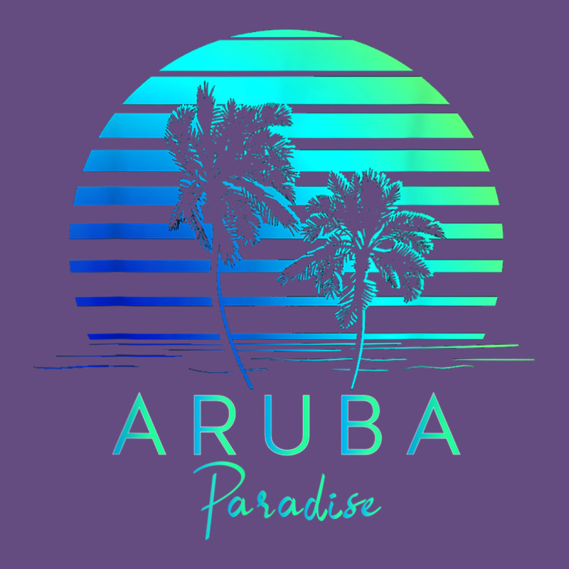 Vintage Aruba Beach Tropical Vibes Vacation Souvenir Gift Vintage Hoodie by minhPixels | Teevron