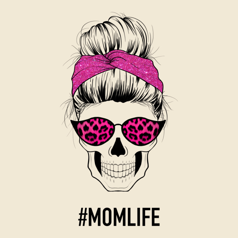 Pink Glitter, Leopard Pattern Mom Skull Ladies Tee by Bettercallsaul | Teevron