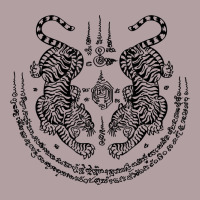 Sak Yant Thai Tattoo Twin Tiger Muay Magical Thailand Gifts T Shirt Vintage Hoodie | Teevron