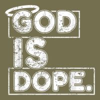 God Is Dope Gift For Faithful Christians Vintage Hoodie | Teevron