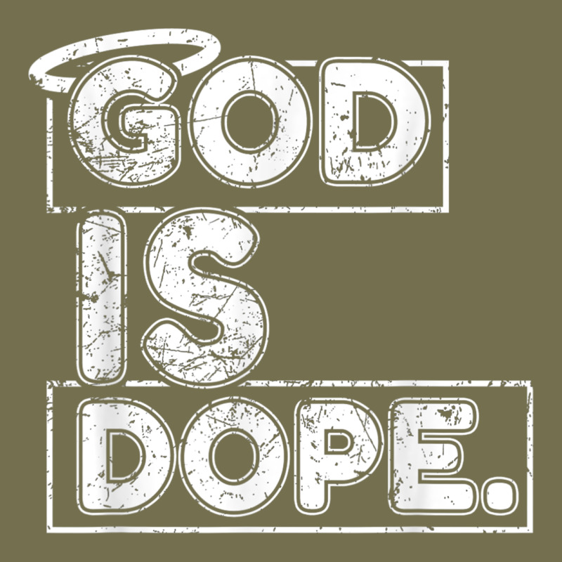 God Is Dope Gift For Faithful Christians Vintage Hoodie by minhPixels | Teevron